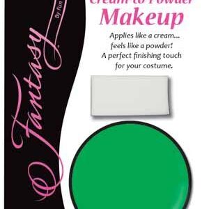 Green Cream to Powder Face Paint