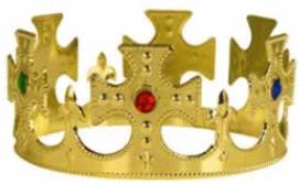 Crown Plastic With Jewel