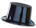 Top Hat Black Plastic