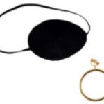 Pirate Eye Patch & Earing