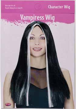 Vampira Wig 24in Adult
