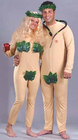 2 Costumes Adam N Eve Both