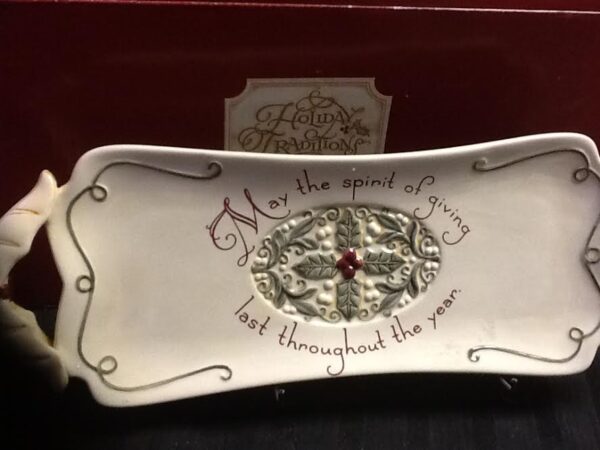 Gift Ceramic Rectangle plate Plate