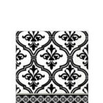 Tableware Damask Beverage Napkins36ct