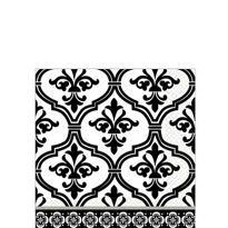 Tableware Damask Beverage Napkins36ct
