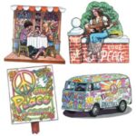 70’s Cutouts Decor 4ct