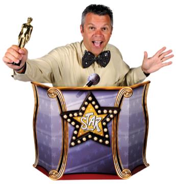 Photo Prop Star Podium