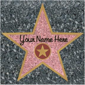 A Peel N Place Stars Personlizable
