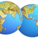 A Planet Earth Cutout 16 in