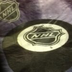 Hockey Faceoff Luncheon Napkins