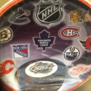 Hockey Face Off Lunch Plates