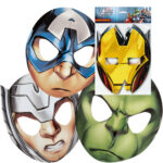 Superheroes Avengers Mask 4Ct
