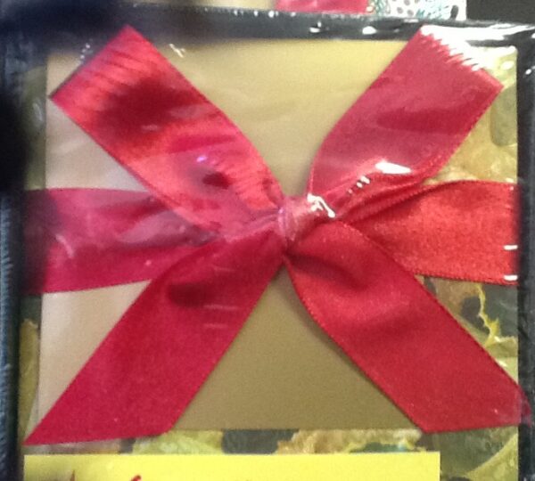 Gift Box With Lid and Ribbon
