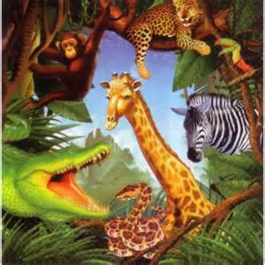 Jungle Safari Beverage Napkins