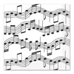 Musical Notes Lunch Napkins