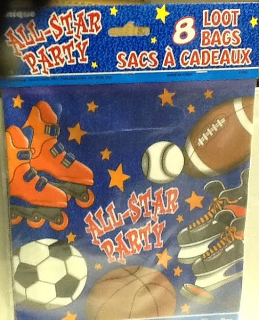 All Sports Extra Loot Bags 8ct