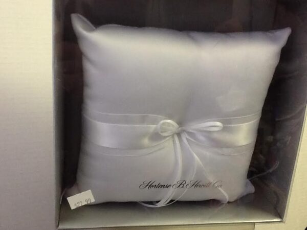 “A Satin Ring Pillow”