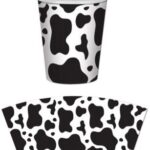 Barn Farm Cow print Cups