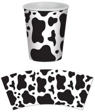 Barn Farm Cow print Cups