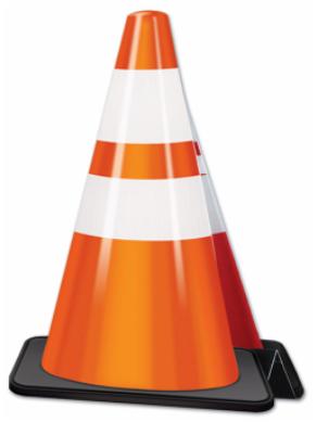 Construction 3 D Cone Centerpiece
