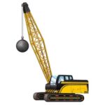 Construction Crane Cutout