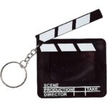 Favor Keychain Clapper  With  Photo Slot