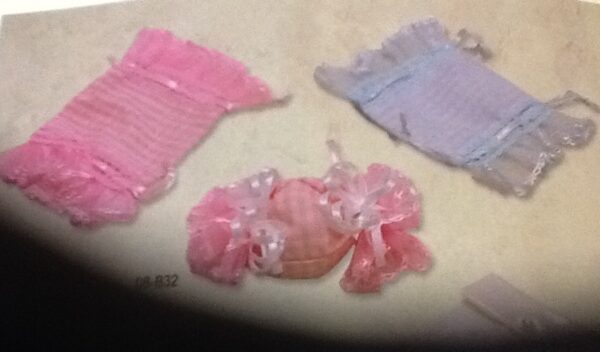 Baby Shower Favor Bag Pink