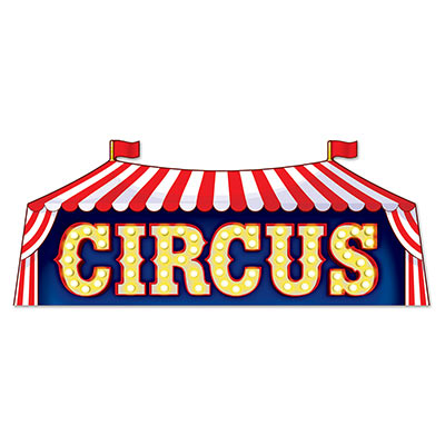 Circus Sign Cutout