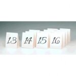 13-24 table Numbers Tent Style
