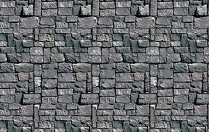 A Medieval Stone Wall Scene Setter 4ftxt30ft