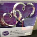 A Double Heart Cake Topper