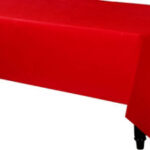 Red Table Cover Rectangular