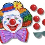 Game Pin The Nose On Clown