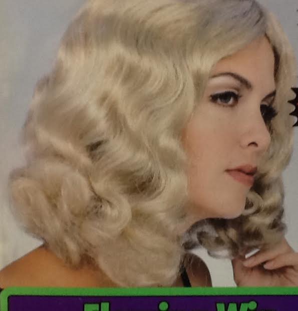 Blonde Flowing wig