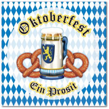 Oktoberfest Beverage Napkins