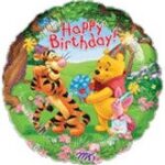 Birthday Balloon Winnie The Pooh