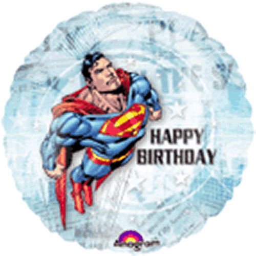 Balloon Superhero Superman 18in