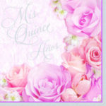 15 Blossom Mis Quince Amos Napkins 36ct