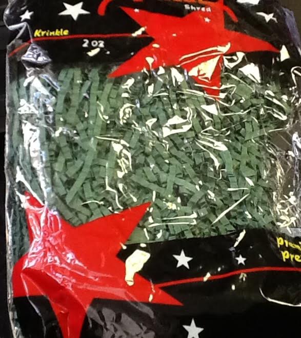 Crinkle Shred Green 2oz