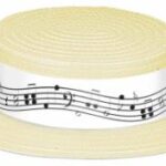 Musical Note Hats  Natural