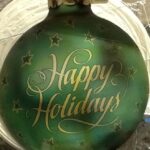 Decor Cutout Happy Holidays