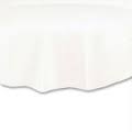 White Table Cover  Round