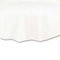 White Table Cover Round