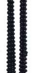 Happy New Year Shimmers Beads Black