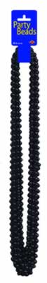 Happy New Year Shimmers Beads Black