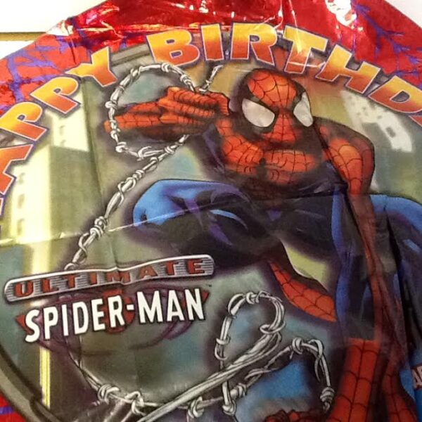 Balloon Superhero Spiderman Birthday