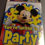 Mickey Mouse Invitations