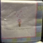 Tableware Celebration Engagement Beverage Napkins