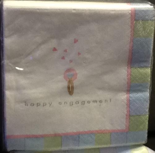 Tableware Celebration Engagement Beverage Napkins