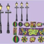 Decor Mardi Gras Prop